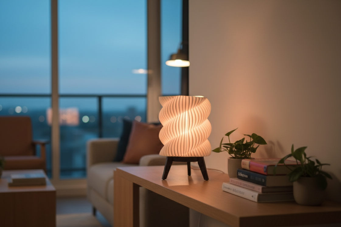 The Swirl Lamp