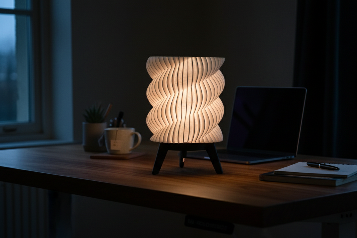 The Swirl Lamp