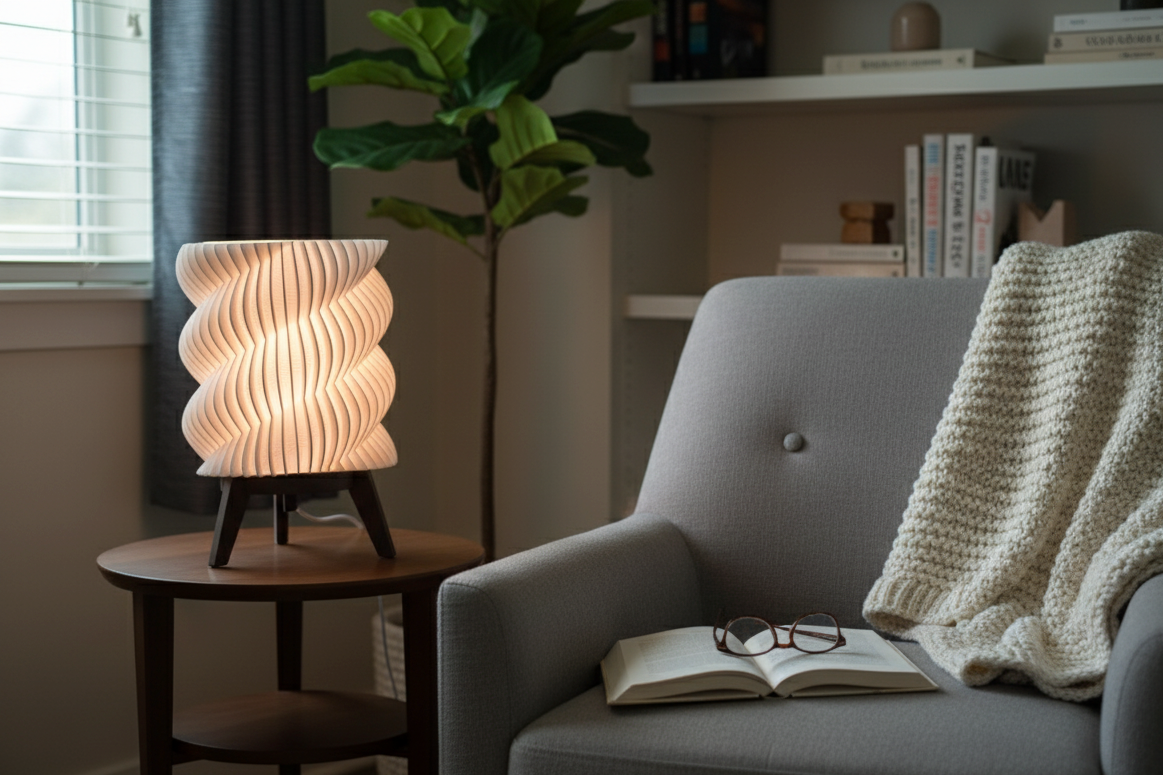 The Swirl Lamp