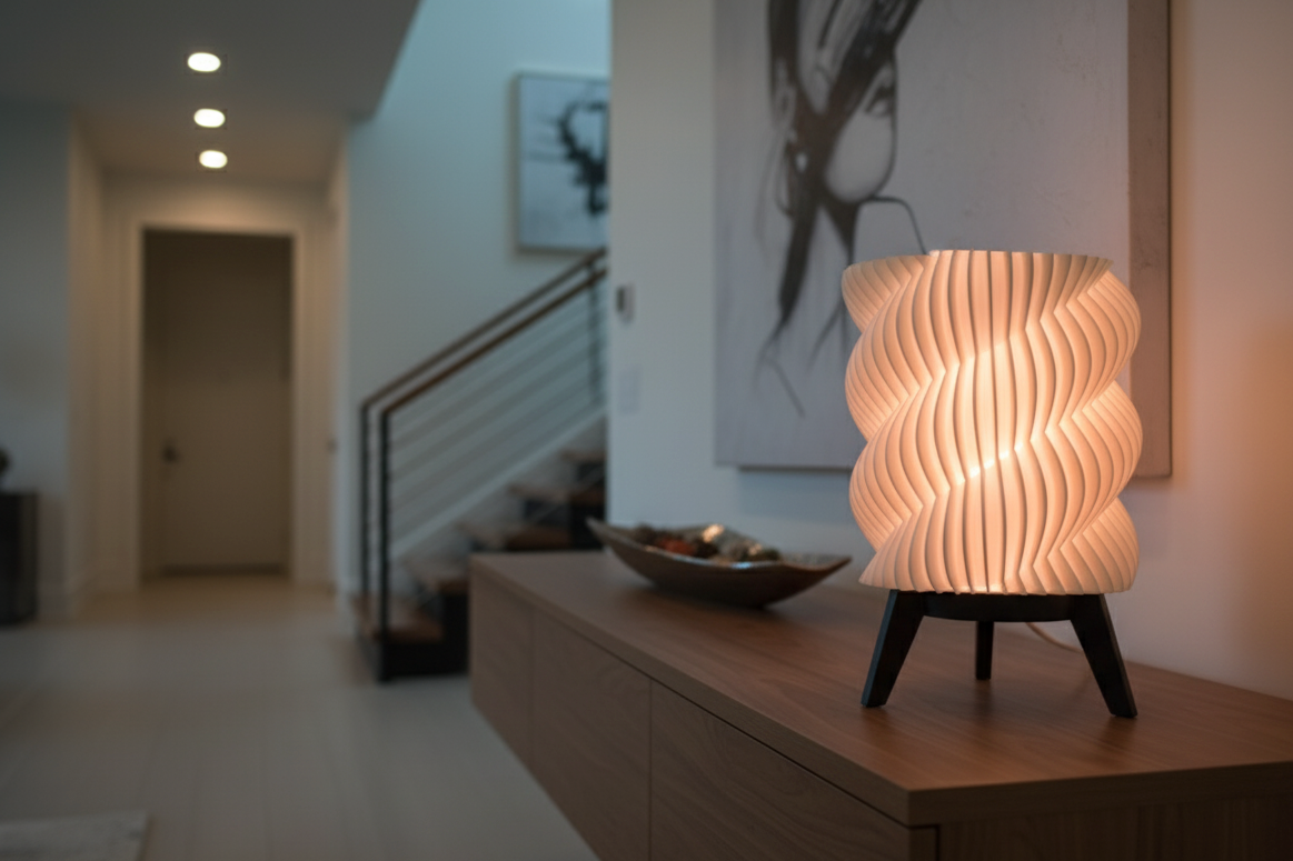 The Swirl Lamp